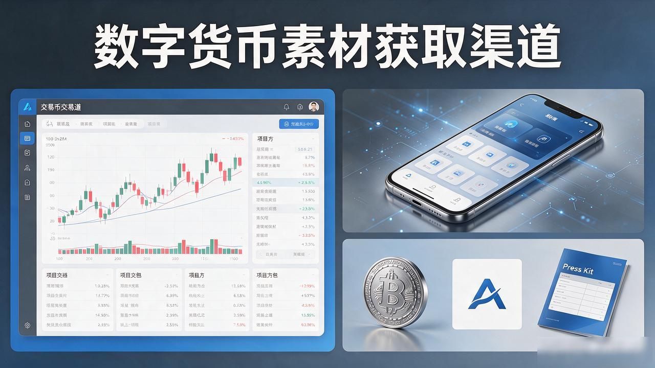 做图找数字货币图片素材，这几个高清免费渠道亲测都好用