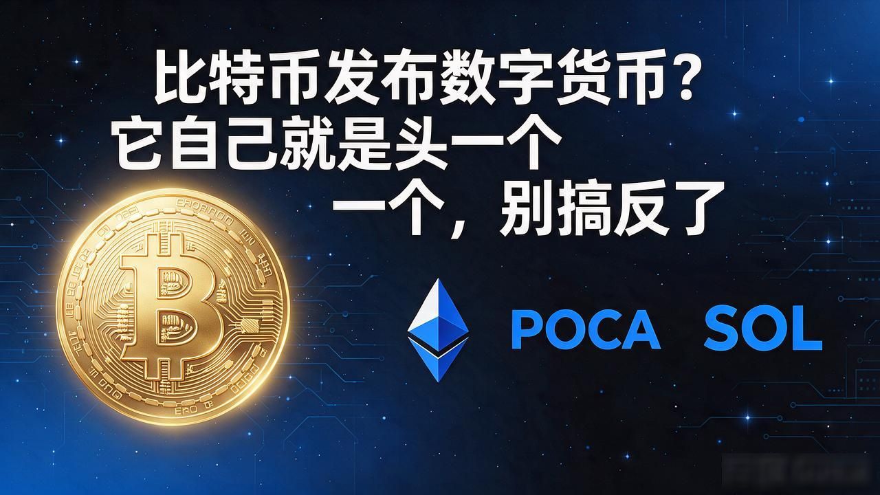 比特币发布数字货币？它自己就是头一个，别搞反了