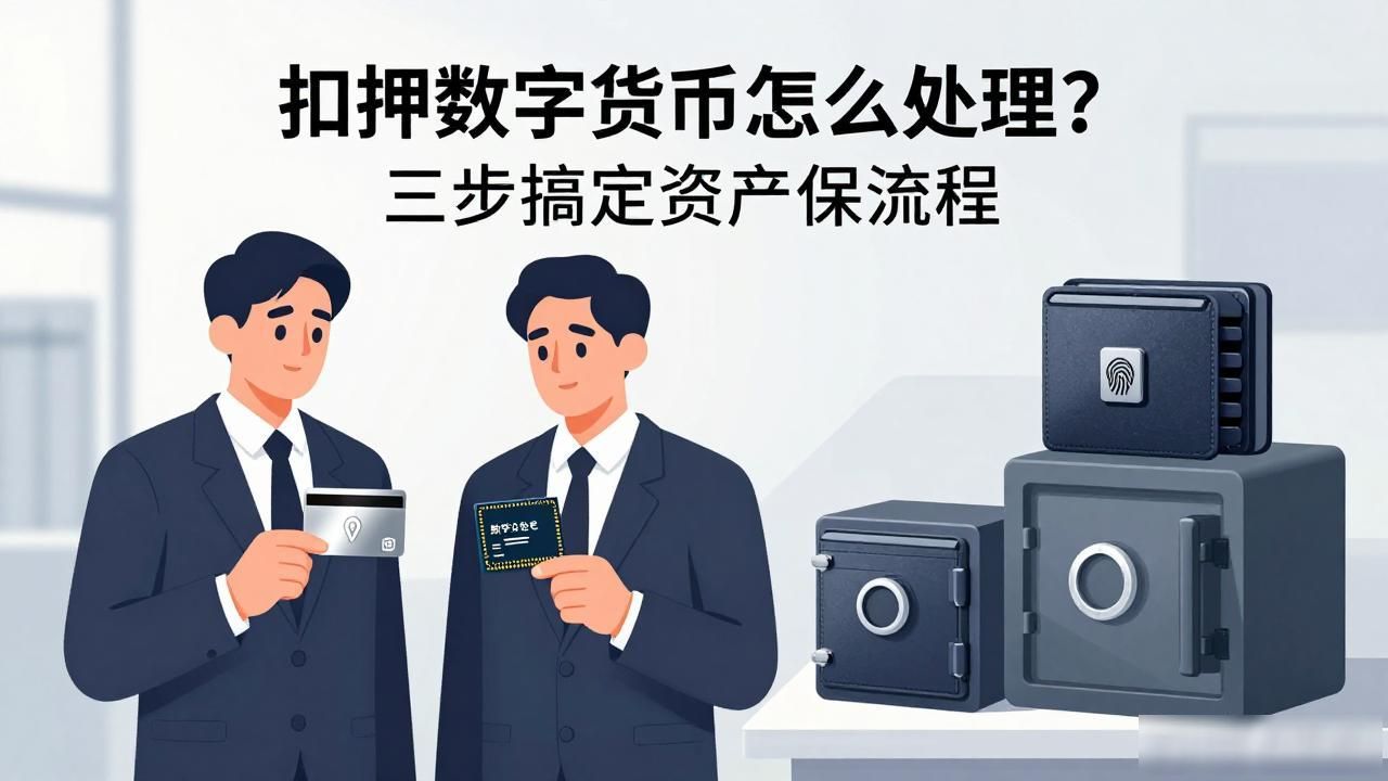 扣押数字货币怎么处理?三步搞定资产保全流程