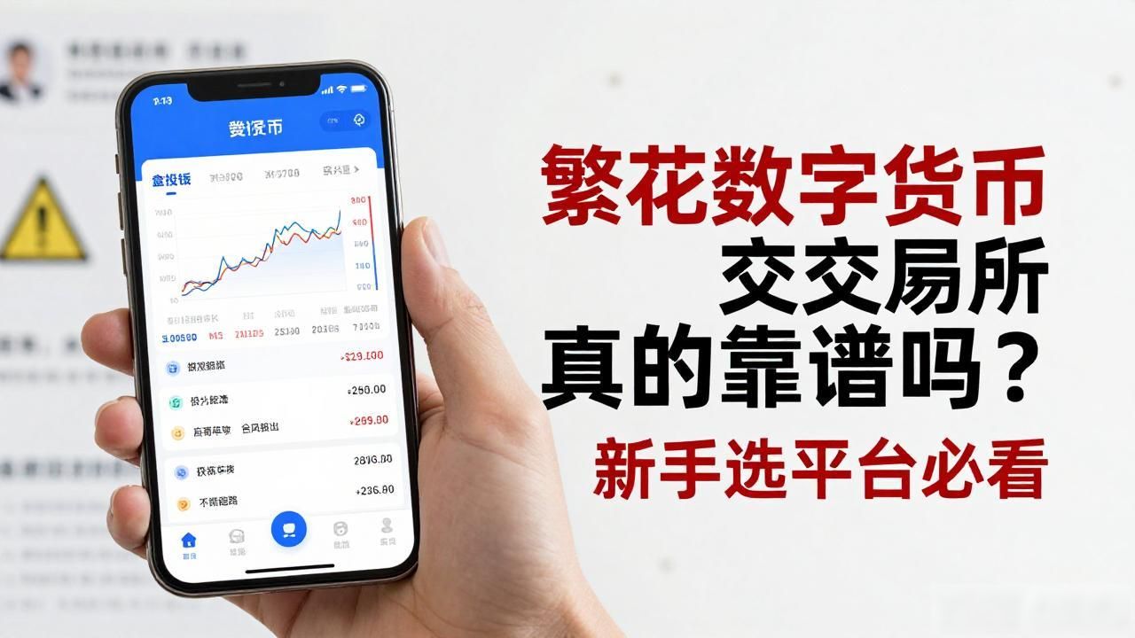 繁花数字货币交易所真的靠谱吗？新手选平台必看