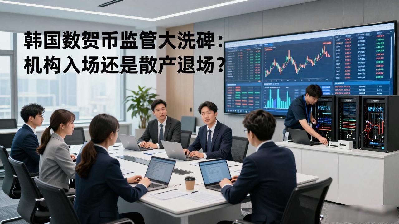 韩国数字货币监管大洗牌:机构入场还是散户退场?