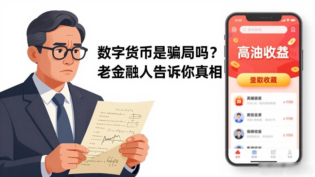数字货币是骗局吗?老金融人告诉你真相