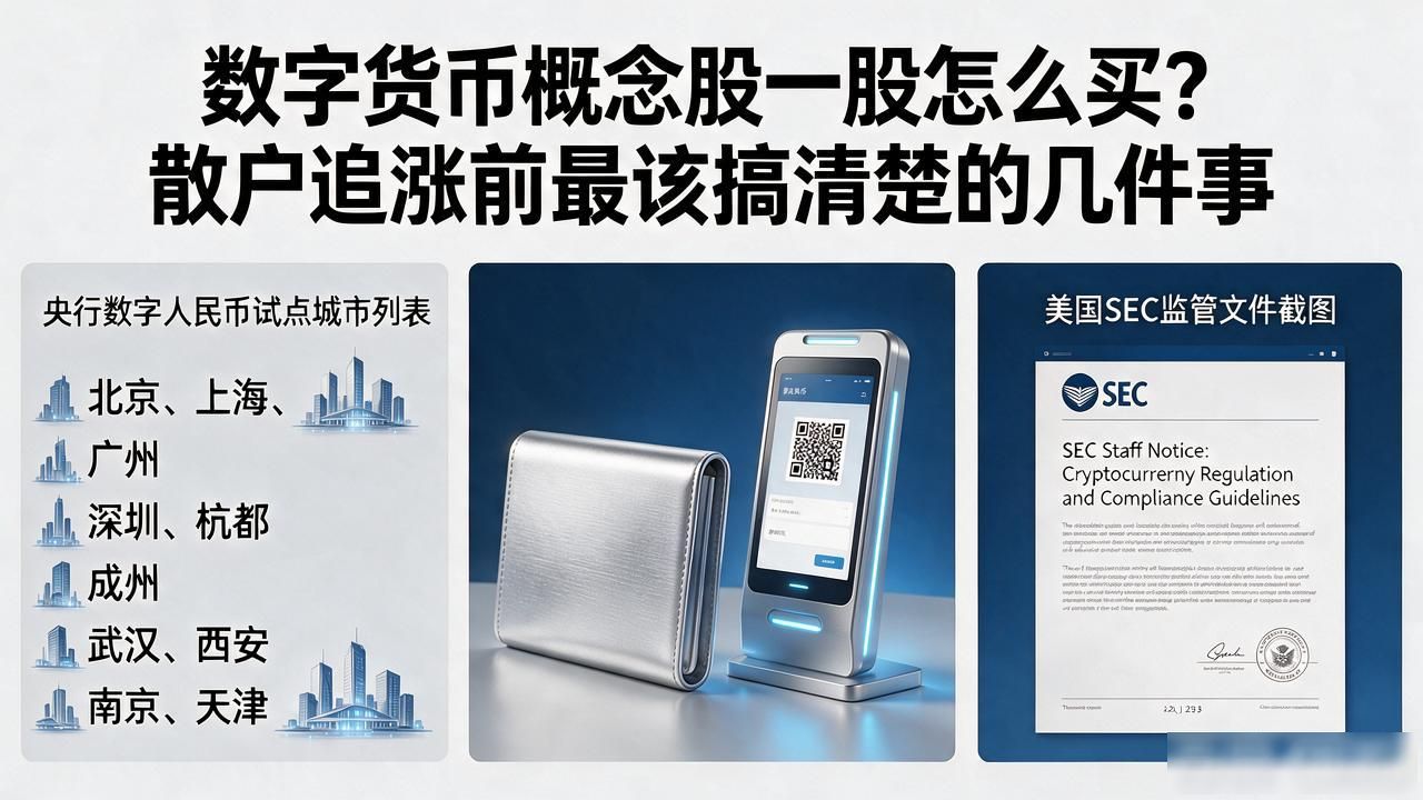 数字货币概念股一股怎么买?散户追涨前最该搞清楚的几件事