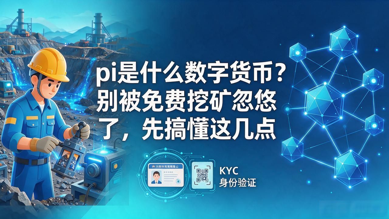 pi是什么数字货币?别被免费挖矿忽悠了,先搞懂这几点